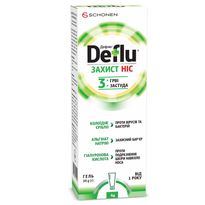 Deflu Защита Нос - гель 10 г