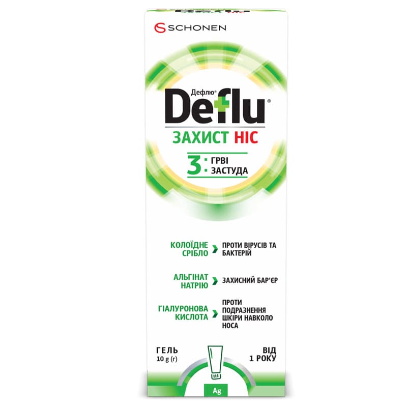 Deflu Защита Нос - гель 10 г