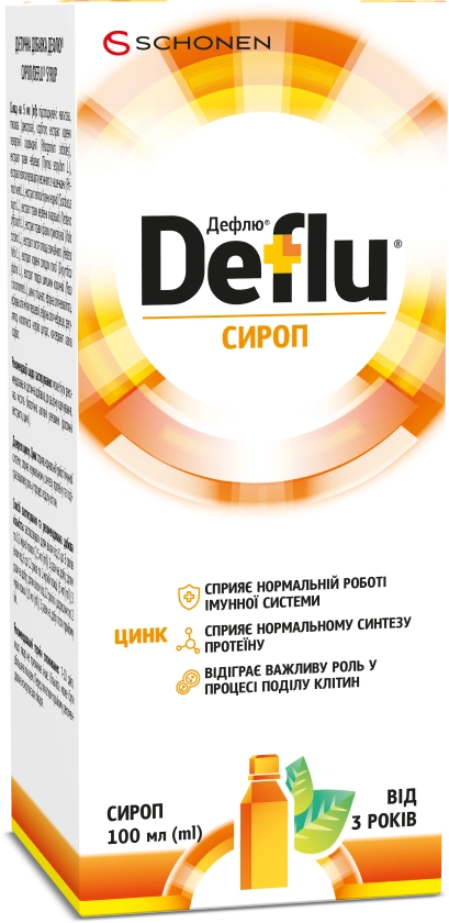 Дефлю сироп