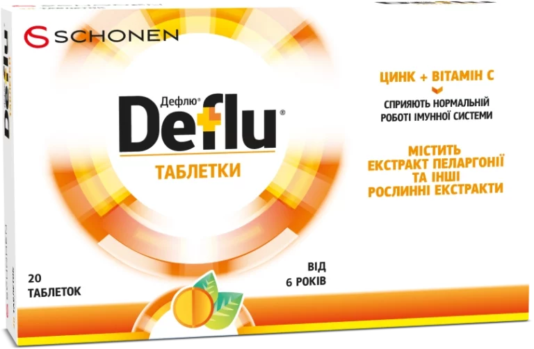 Дефлю таблетки